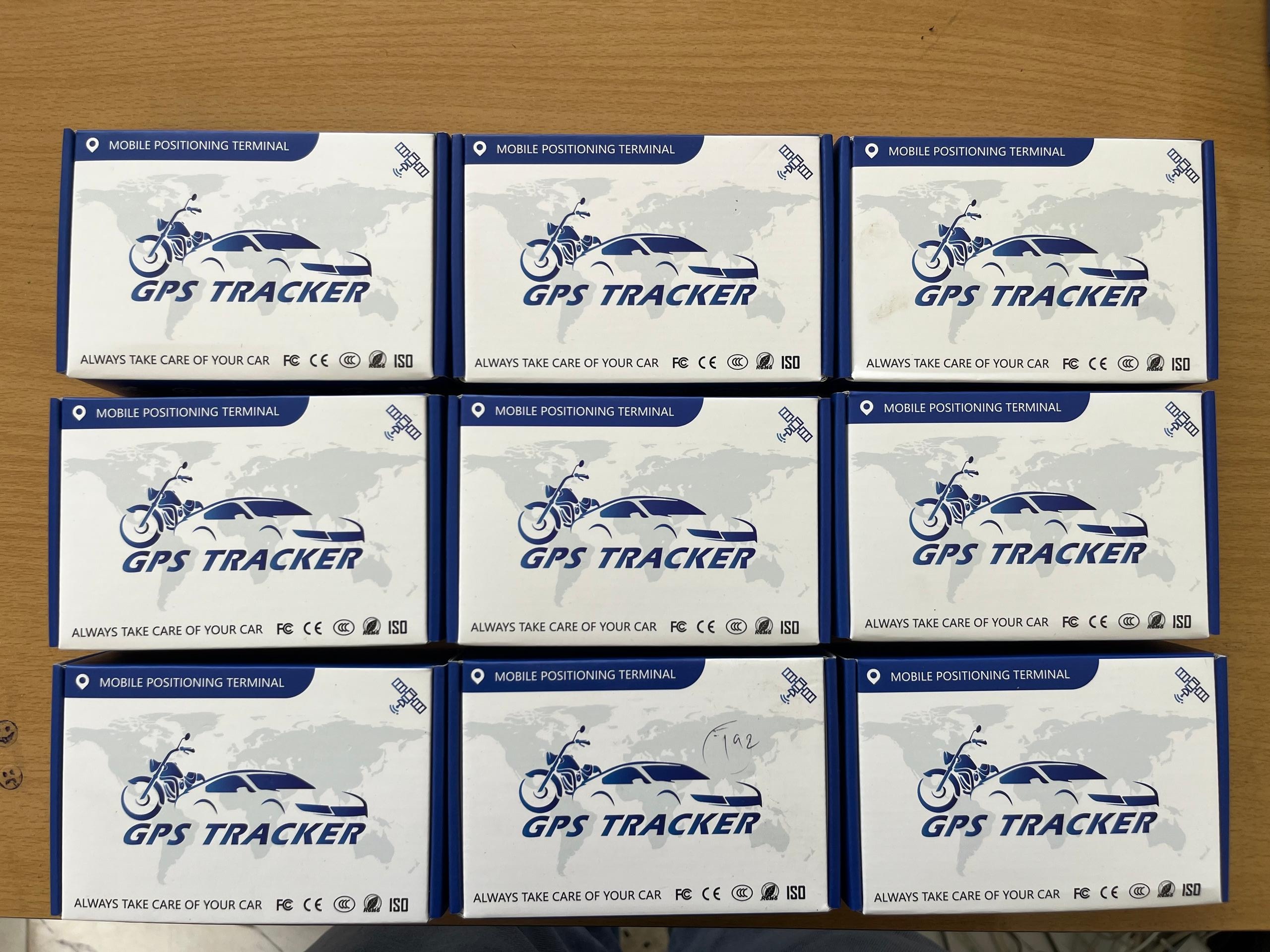 GPS Tracker Product Boxes